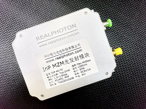 40Gbps InP MZM光发射模块, NRZ格式, 1550nm