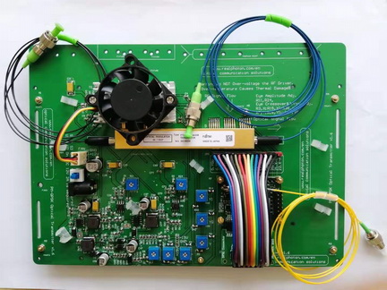 双偏振IQ/QPSK/QAM光发射机评估板 DP-IQ/PM-QPSK相干光发射机